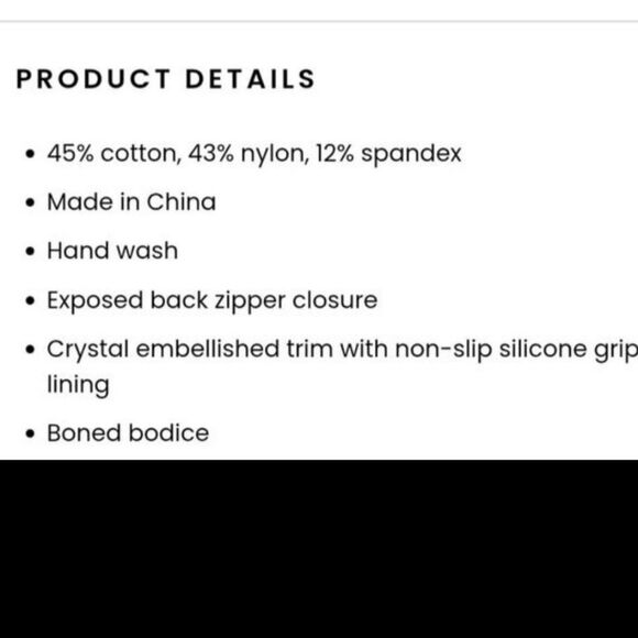 H:OURS Sandy Corset Top - Picture 13 of 16